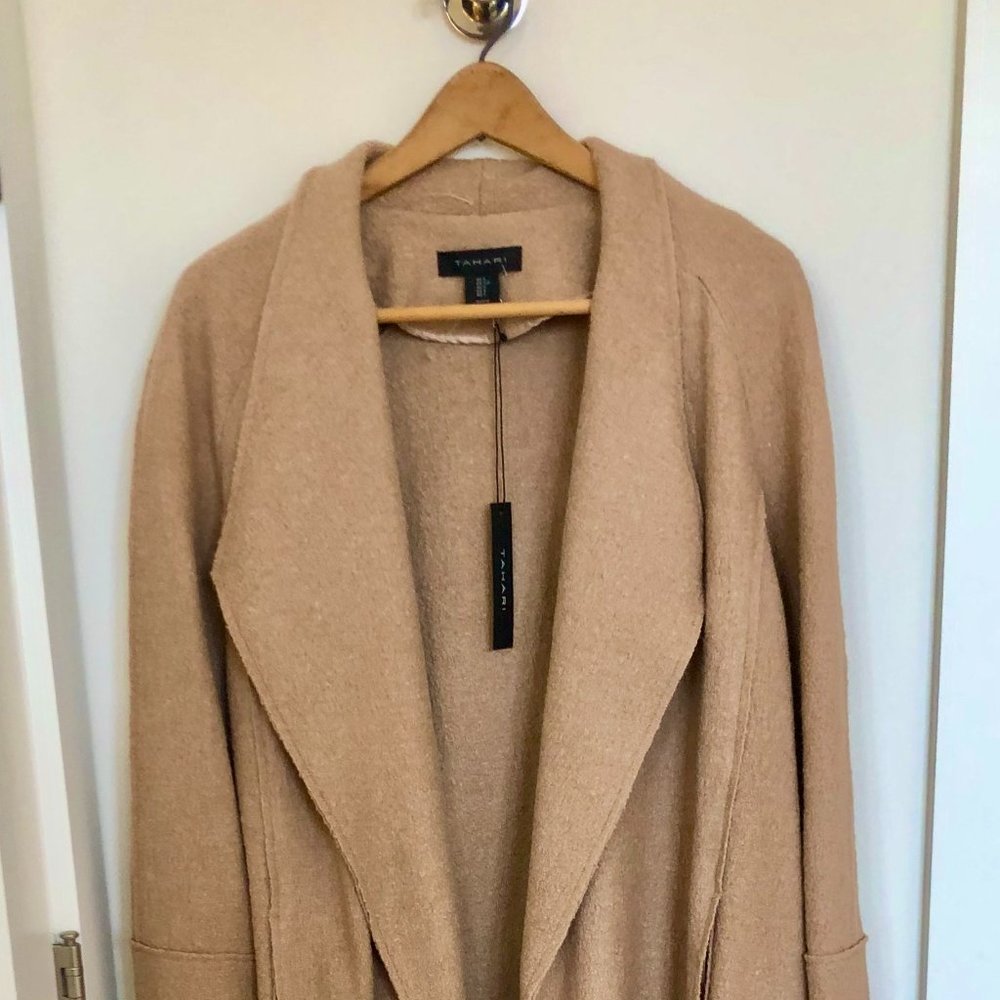 Tahari Camel Coat - NEW